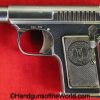 Gaspar Arizaga, Mondial, 6.35mm, Savage Lookalike, Savage, Handgun, Pistol, C&R, Collectible, VP, Vest Pocket, Spain, Spanish, 25, .25, acp, auto, 6.35
