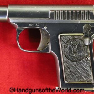 Gaspar Arizaga, Mondial, 6.35mm, Savage Lookalike, Savage, Handgun, Pistol, C&R, Collectible, VP, Vest Pocket, Spain, Spanish, 25, .25, acp, auto, 6.35