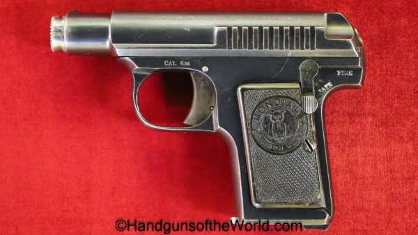 Gaspar Arizaga, Mondial, 6.35mm, Savage Lookalike, Savage, Handgun, Pistol, C&R, Collectible, VP, Vest Pocket, Spain, Spanish, 25, .25, acp, auto, 6.35