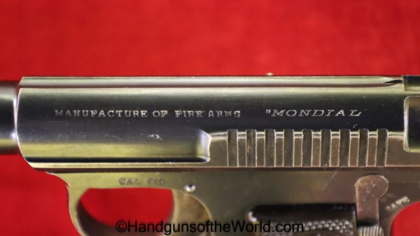 Gaspar Arizaga, Mondial, 6.35mm, Savage Lookalike, Savage, Handgun, Pistol, C&R, Collectible, VP, Vest Pocket, Spain, Spanish, 25, .25, acp, auto, 6.35