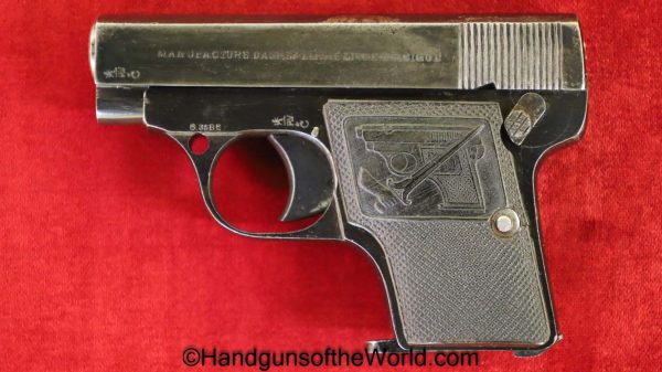 LePage, Vest Pocket, 6.35mm, VP, Belgian, Belgium, Handgun, Pistol, C&R, Collectible, 6.35, 25, .25, acp, auto, Hand gun, Vintage, Old, Le Page, Le, Page