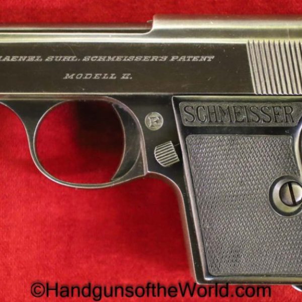 Haenel Schmeisser, Model II, 6.35mm, German, Germany, Handgun, Pistol, C&R, Collectible, VP, Vest Pocket, Model 2, 25, .25, acp, auto, 6.35, Model, 2, II