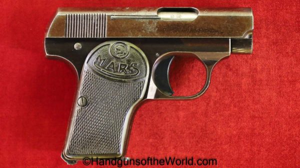 Kohout & Spol, Mars, 6.35mm, Czech, Dated, 1937, Czechoslovakia, Handgun, Pistol, C&R, Collectible, VP, Vest Pocket, 6.35, 25, .25, acp, auto, Hand gun