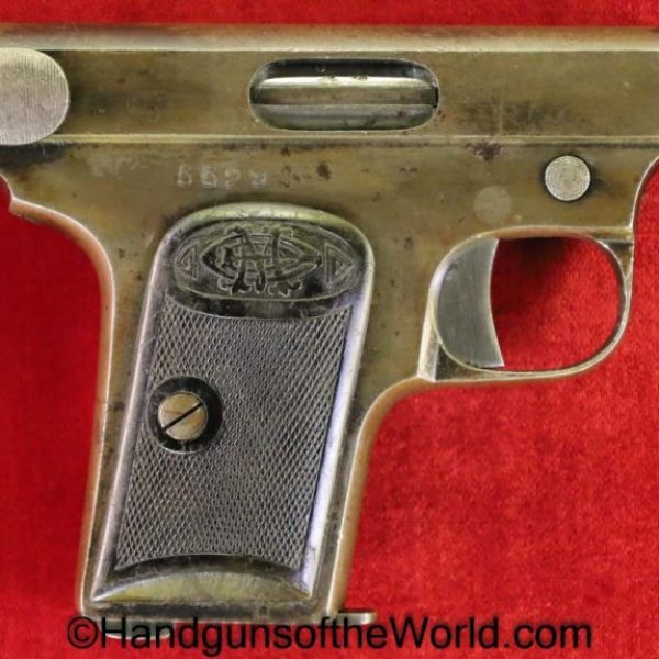 Erquiaga Murgurza & Cie, Diane, 6.35mm, Handgun, Pistol, C&R, Collectible, VP, Vest Pocket, Spain, Spanish, 6.35, 25, .25, acp, auto, Hand gun