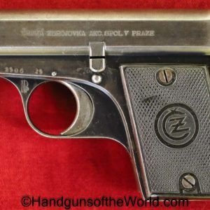 CZ, 1922, 6.35mm, Czech, Dated, 1925, Czechoslovakia, Handgun, Pistol, C&R, Collectible, VP, Vest Pocket, 6.35, 25, .25, acp, auto, Hand gun, Model