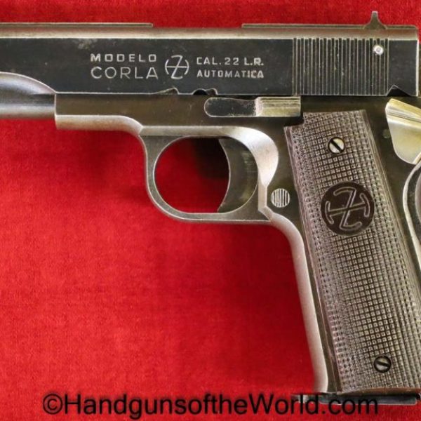 Zaragoza, Corla, .22, Mexico, Mexican, Handgun, Pistol, C&R, Collectible, 1911, Hand gun, 22, .22lr, 22lr, LR, 1950s, Old, Vintage, Rare, Oddity