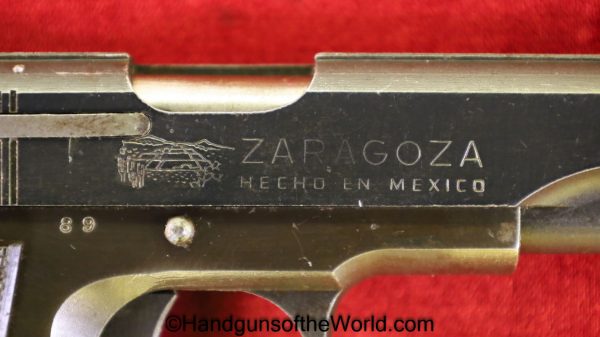 Zaragoza, Corla, .22, Mexico, Mexican, Handgun, Pistol, C&R, Collectible, 1911, Hand gun, 22, .22lr, 22lr, LR, 1950s, Old, Vintage, Rare, Oddity