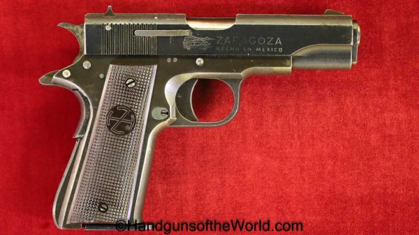 Zaragoza, Corla, .22, Mexico, Mexican, Handgun, Pistol, C&R, Collectible, 1911, Hand gun, 22, .22lr, 22lr, LR, 1950s, Old, Vintage, Rare, Oddity