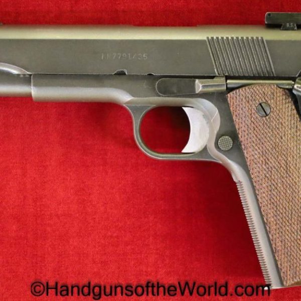 Colt, 1911A1, .45acp, Springfield Armory, National Match, 45, .45, acp, auto, 1911, Handgun, Pistol, C&R, Collectible, Americana, Springfield, American