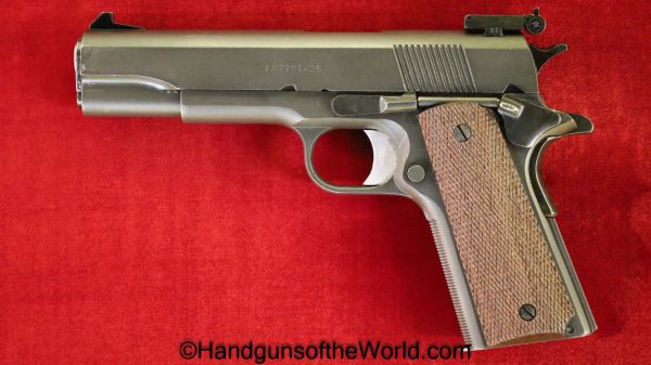 Colt, 1911A1, .45acp, Springfield Armory, National Match, 45, .45, acp, auto, 1911, Handgun, Pistol, C&R, Collectible, Americana, Springfield, American