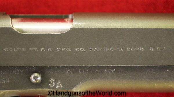 Colt, 1911A1, .45acp, Springfield Armory, National Match, 45, .45, acp, auto, 1911, Handgun, Pistol, C&R, Collectible, Americana, Springfield, American