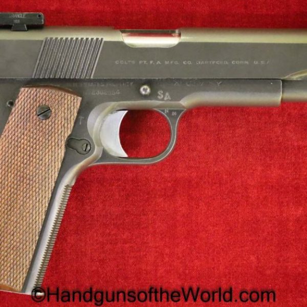 Colt, 1911A1, .45acp, Springfield Armory, National Match, 45, .45, acp, auto, 1911, Handgun, Pistol, C&R, Collectible, Americana, Springfield, American