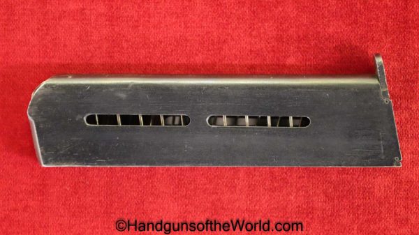 Unique, Kreigsmodell, 7.65mm, Magazine, Clip, Mag, Original, Collectible, 544, #544, Kriegsmodell, 32, .32, acp, auto, 7.65, Handgun, Pistol, Hand gun