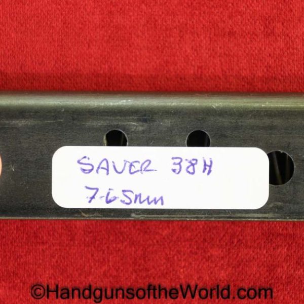 Sauer, 38H, 7.65mm, Magazine, Clip, Mag, Original, Collectible, 38, Handgun, Pistol, German, Germany, 7.65, 32, .32, acp, auto, Hand gun, WWII, WW2