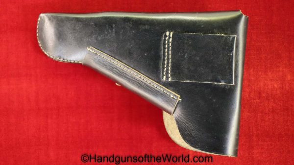FN, Browning, High Power, Holster, German, WWII, Dated, 1944, Black, leather, breakaway, HLV4, 4, hlv, Original, Collectible, WW2, Germany, Handgun, Pistol