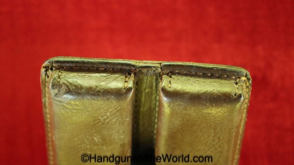 Colt 1911A1 Leather Double Magazine Pouch - Image 6