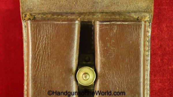 Colt 1911A1 Leather Double Magazine Pouch - Image 8