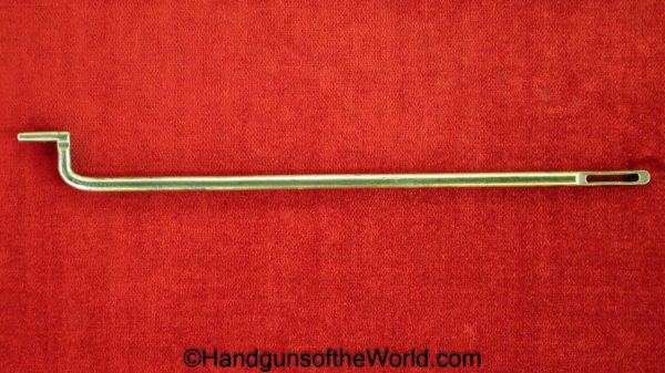 Nambu, Type 14, Cleaning Rod, Steel, Original, Collectible, Japan, Japanese, WWII, WW2, Type, 14, Handgun, Hand gun, Pistol, Accessory, Cleaning, Rod