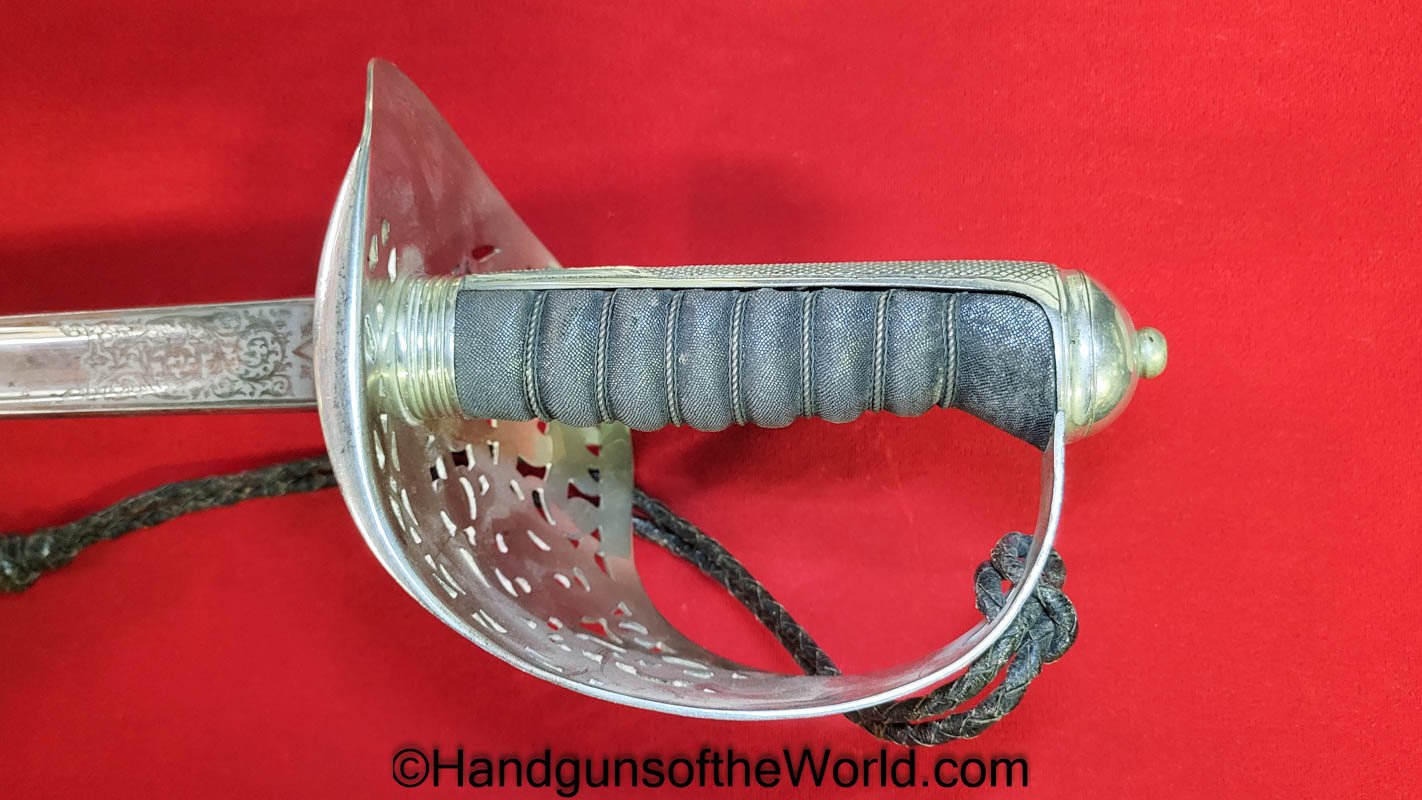 Wilkinson, Infantry Sword, WWII Provenance, WWII, WW2, Provenance, Lt Colonel Reginald Gordon Atkinson, Original, Collectible, British, English, Atkinson