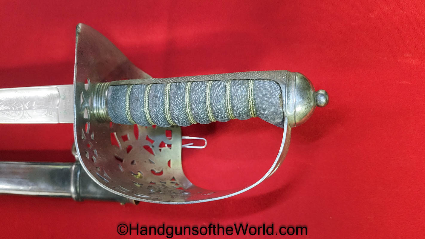 Wilkinson, Infantry, Sword, Major General, Provenance, 1890, William Bernard Hickie, Hickie, Original, Collectible, British, English, General, Old, Vintage