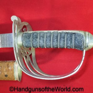 Wilkinson, Scots Guard, Officers Sword, with Provenance, Sword, Original, Collectible, British, English, 1885, Lt Colonel, Henry Walther Trefusis, Trefusis