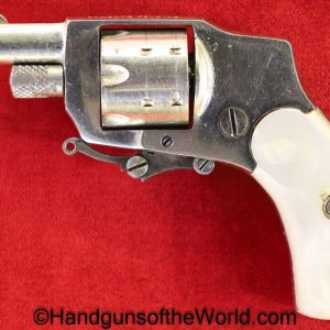 Sedgley, Baby Hammerless, 1st, Model, .22, First, Baby, Hammerless, Handgun, Revolver, Antique, Non FFL, Non-FFL, Collectible, 22, Factory Nickel