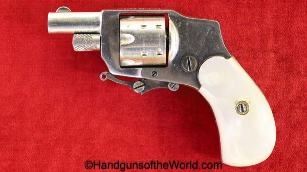 Sedgley, Baby Hammerless, 1st, Model, .22, First, Baby, Hammerless, Handgun, Revolver, Antique, Non FFL, Non-FFL, Collectible, 22, Factory Nickel