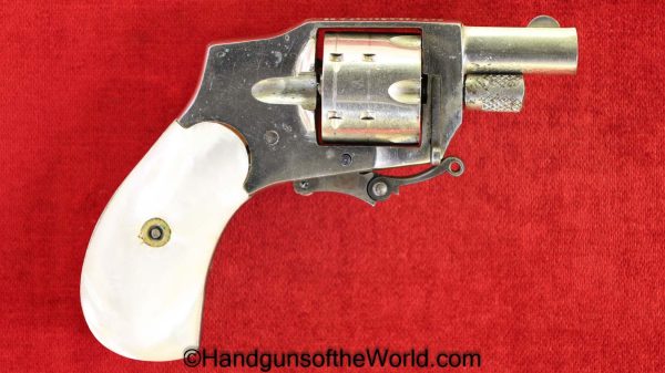 Sedgley, Baby Hammerless, 1st, Model, .22, First, Baby, Hammerless, Handgun, Revolver, Antique, Non FFL, Non-FFL, Collectible, 22, Factory Nickel