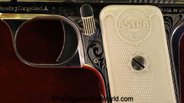 Astra 200, 6.35mm, Factory Engraved with Nickel Finish - Image 11