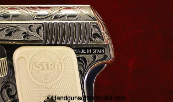 Astra 200, 6.35mm, Factory Engraved with Nickel Finish - Image 12