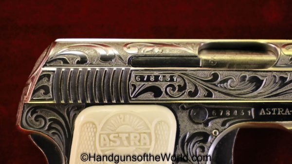 Astra 200, 6.35mm, Factory Engraved with Nickel Finish - Image 15
