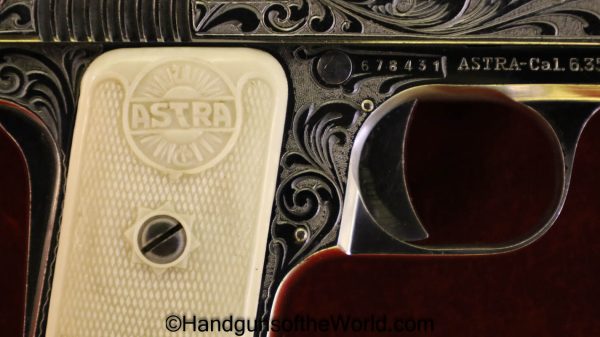 Astra 200, 6.35mm, Factory Engraved with Nickel Finish - Image 13