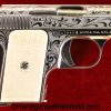 Astra, 200, 6.35mm, Factory Engraved, with Nickel Finish, 1951, Handgun, Pistol, C&R, Collectible, VP, Vest Pocket, Spain, Spanish, Nickel, Factory, Engraved
