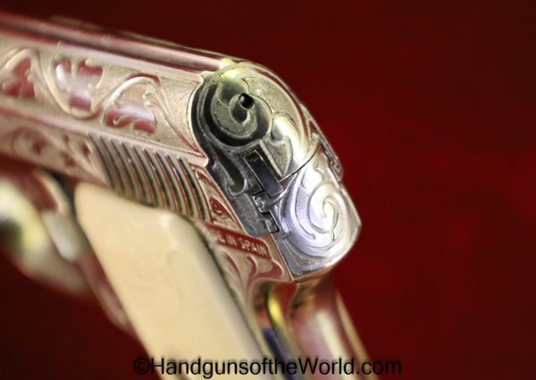 Astra 200, 6.35mm, Factory Engraved with Nickel Finish - Image 9