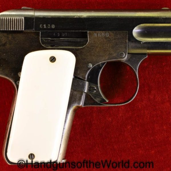 Robar & Fils, Jeiffeco, 1907, 6.35mm, Model 1907, Model, Jieffeco, 6.35, 25, .25, acp, auto, Handgun, Pistol, C&R, Collectible, VP, Vest Pocket, Robar