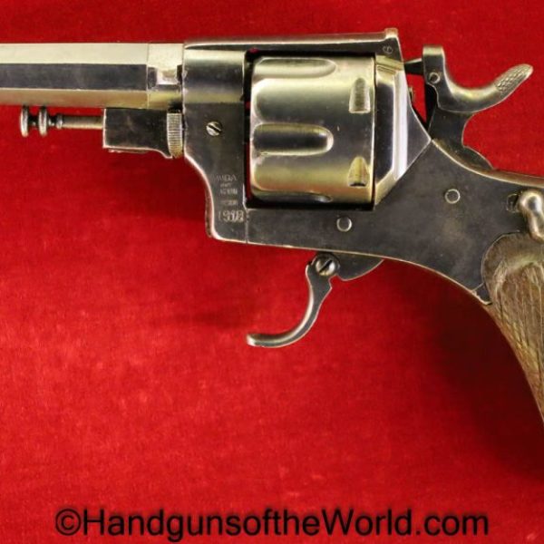 Italian, 1889, Bodeo Revolver, 10.35mm, Folding Trigger Model, Dated, 1918, Mida-Castelli Brescia, Enlisted, Italy, Handgun, C&R, Collectible, WWI, WW1