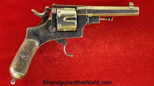 Italian, 1889, Bodeo Revolver, 10.35mm, Folding Trigger Model, Dated, 1918, Mida-Castelli Brescia, Enlisted, Italy, Handgun, C&R, Collectible, WWI, WW1