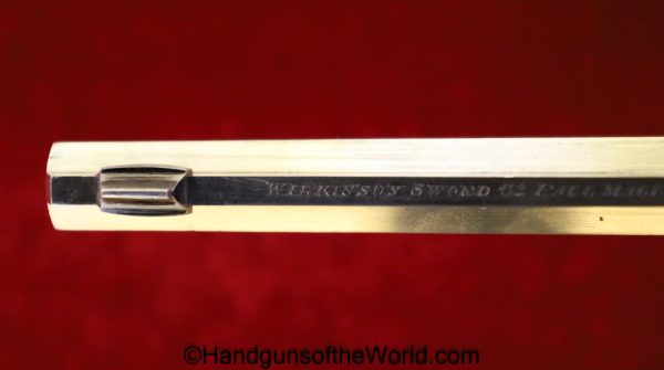 Webley Model 1892, .455 caliber, Inscribed with Travelers Case - Image 11
