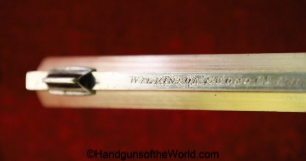 Webley Model 1892, .455 caliber, Inscribed with Travelers Case - Image 15