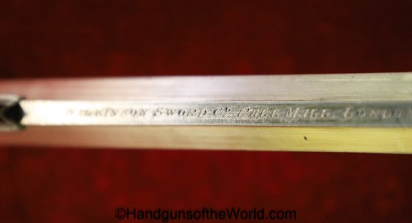 Webley Model 1892, .455 caliber, Inscribed with Travelers Case - Image 16