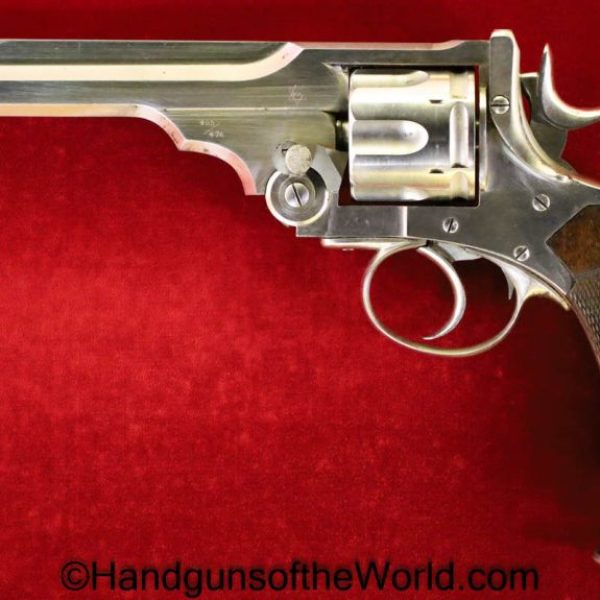 Webley, Model 1892, .455, Inscribed, with Travelers Case, 1892, Handgun, Revolver, C&R, Collectible, 455, .450, 450, British, with Case, Cased, English