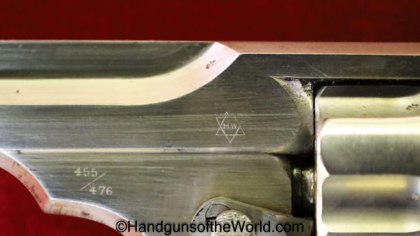 Webley Model 1892, .455 caliber, Inscribed with Travelers Case - Image 23