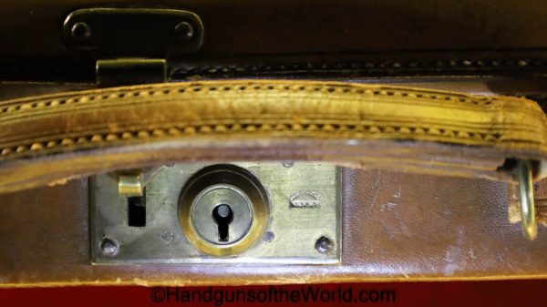 Webley Model 1892, .455 caliber, Inscribed with Travelers Case - Image 37