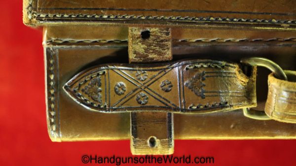 Webley Model 1892, .455 caliber, Inscribed with Travelers Case - Image 38