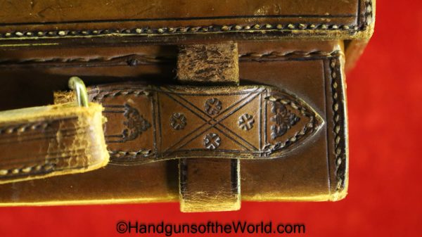 Webley Model 1892, .455 caliber, Inscribed with Travelers Case - Image 39
