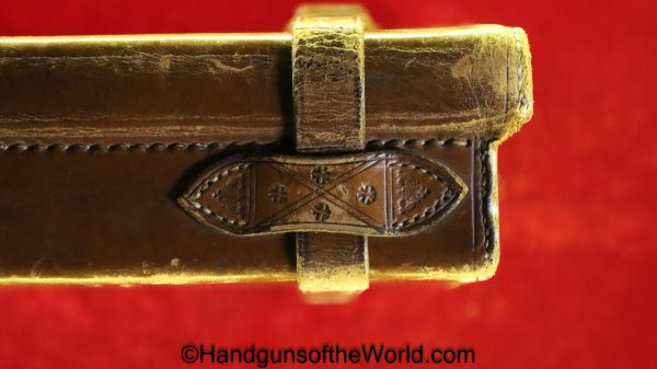 Webley Model 1892, .455 caliber, Inscribed with Travelers Case - Image 42