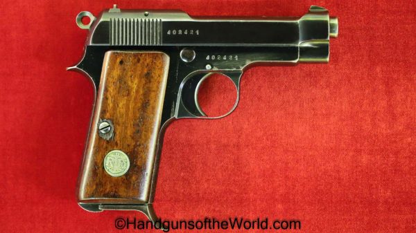 Beretta, 1931, Straight Grip, with Naval Grips, Naval, Navy, RM, Regia Marina, Handgun, Pistol, C&R, Collectible, Italy, Italian, 7.65, 32, .32, acp, auto
