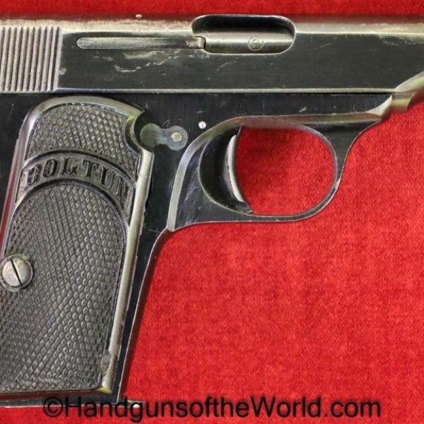 Francisco Arizmendi, Boltun, 7.65mm, Geco, Retailer Marked, 1942, Spain, Spanish, German, Germany, Arizmendi, Handgun, Pistol, C&R, Collectible, 32, .32