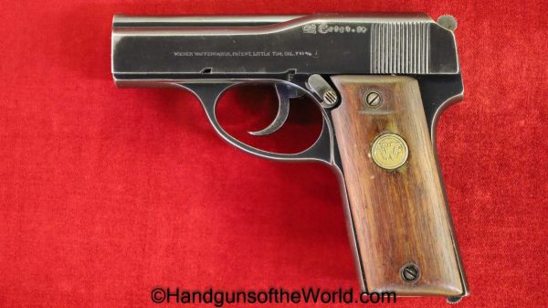 Weiner Waffenfabrik, Little Tom, 7.65mm, Early, Double Action, Austria, Austrian, Handgun, Pistol, C&R, Collectible, Pocket, Wiener Waffenfabrik, 32, .32
