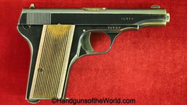 Praga, Model 1919, 7.65mm, Rare Late Model, Dated 1923, 1923, 1919, Handgun, Pistol, C&R, Collectible, Pocket, Czech, Czechoslovakia, 32, .32, acp, auto, 7.65